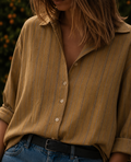 Unisex Cotton-Linen Shirt